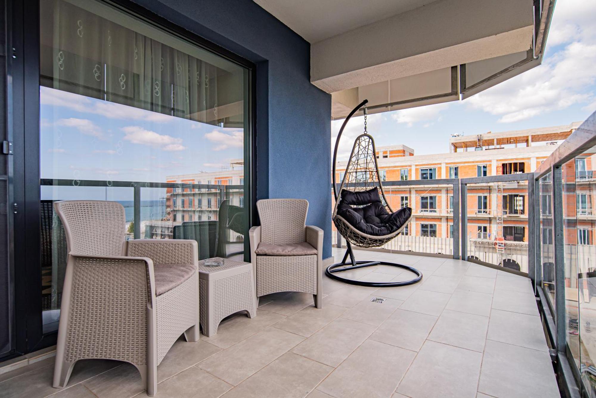 Blue Boutique Magic View Of The Sea Apartments Mamaia Room photo